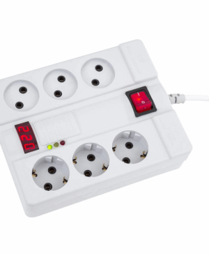 چند راهی برق و محافظ پارت الکتریک مدل PE2060